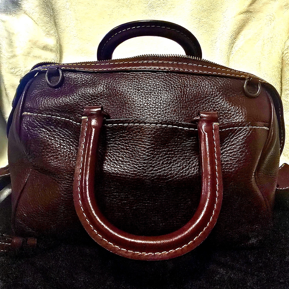 COACH 1941 Satchel Shoulder Bag In Oxblood